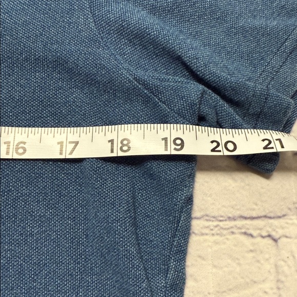 Michael Bastian Faded Blue 100% Cotton Blue Polo - Picture 6 of 8